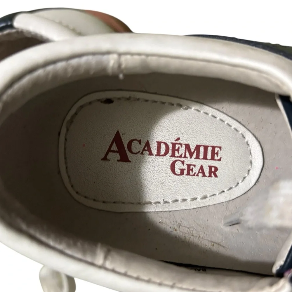 Academie Gear Girl’s Honor Roll Cheer Oxford saddle uniform shoes size 12.5